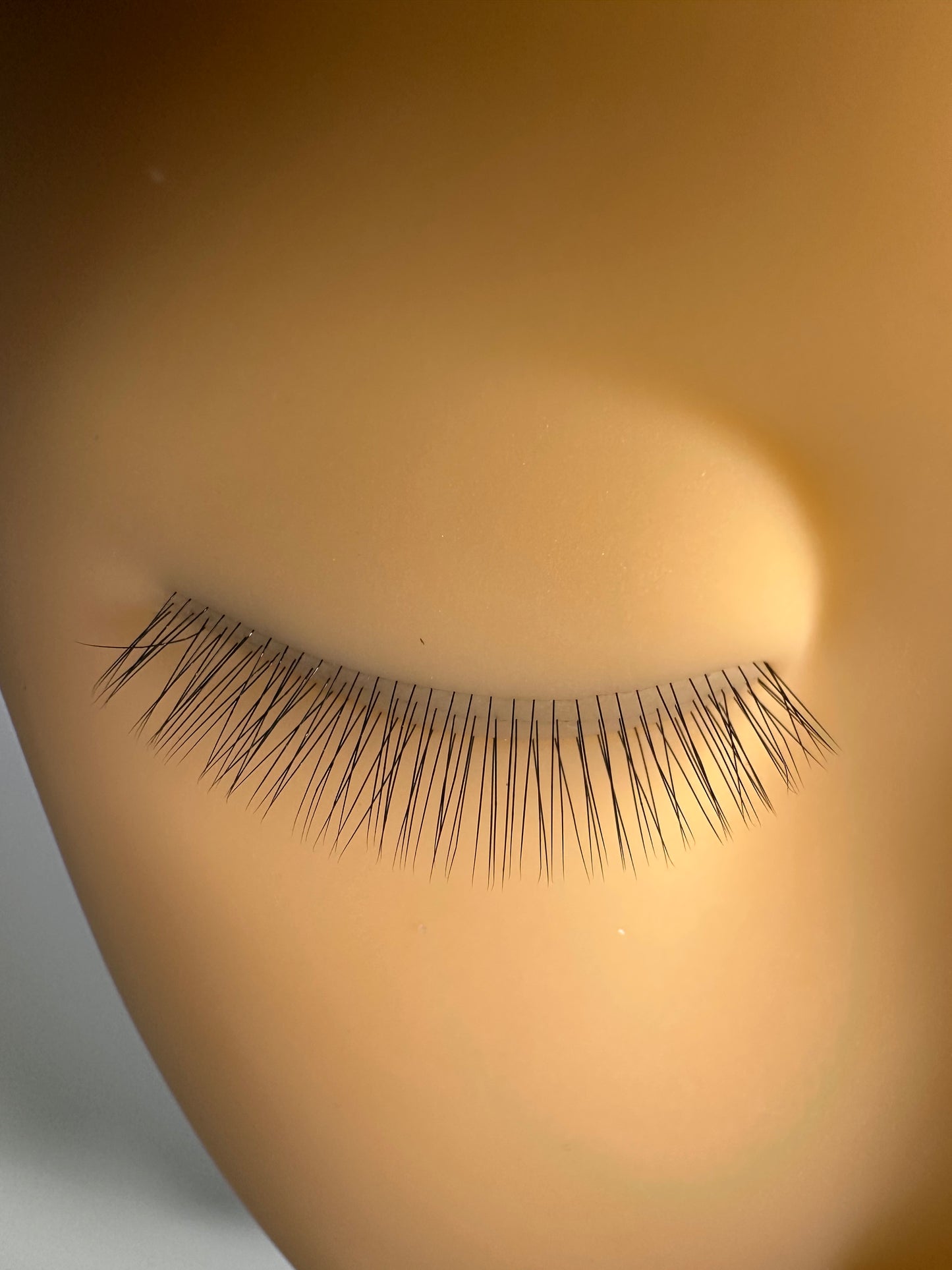Practice Doll Head - layered lashes